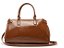 Bolsa Tote Média Estruturada Glow Marrom - Imagem 4