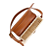 Bolsa Santa Lolla Marrom Safari Palha Alça De Ombro - Imagem 3