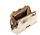 Bolsa Santa Lolla Clutch Dourada Metalizada Transversal - Imagem 2