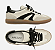 Tenis Arezzo Branco Camurça Amarração Retrô Preto - Imagem 4