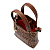 Bolsa Anacapri Tote Média Madri Chaveiro Animal Print - Imagem 3