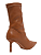 Bota Santa Lolla Cano Médio Napa Stretch Caramelo - Imagem 3