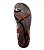 Rasteira de Dedo Couro Nobre Marrom Metal Bold - Imagem 2