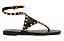 Scarpin Marrom Couro Salto Bloco Bridão Slingback - Imagem 5