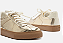 Tenis Arezzo Dourado Couro Sola Baixa Básico - Imagem 4