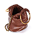Bolsa Santa Lolla Bucket Rustico Marrom Alça Dupla - Imagem 3