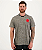 Camisa Vasco Exhibit Cinza Mescla Escudo Bordado - Imagem 1