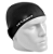 Touca De Natação 100% Silicone Poker Power Adulto - Preto - Imagem 1