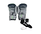 Kit Luvas De Boxe Muay Thai Pretorian First Bandagem Bucal 14 OZ - Imagem 3