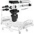 Motor para Cama DX3 Dellamed - Imagem 1