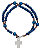 Pulseira Terço Infantil Regulável Azul - Imagem 4