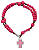 Pulseira Terço Infantil Regulável - Rosa - Imagem 3
