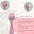 Kit De Esfoliação Limpeza Facial Com Escova Facial 2 Em 1 Skincare Completo Todos Os Tipos De Pele - Imagem 2
