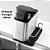 Organizador Dispenser Detergente Em Aço Inox Para Cozinha Porta Esponja E Sabão Com Dosador Compacto E Elegante Para Bancada - Imagem 5