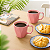 Conjuntos Xicaras de café Canecas Canequinhas 120ml Kit Cores Variadas - Imagem 12