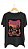 Camiseta ASTRO ELEVATOR - 100% algodão corte a fio preta - Imagem 1