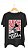 Camiseta THE WHITE STRIPES - 100% algodão corte a fio preta - Imagem 1