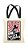 Ecobag com alça preta - 100% algodão - 30cmx40cm - THE WHITE STRIPES - Imagem 2