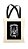 Ecobag com alça preta - 100% algodão - 30cmx40cm - ALICE IN CHAINS I - Imagem 2