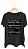 Camiseta HOUSE MUSIC - 100% algodão corte a fio preta - Imagem 1