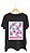 Camiseta PASSION PIT - 100% algodão corte a fio preta - Imagem 1