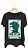 Camiseta BOB DYLAN I - 100% algodão corte a fio preta - Imagem 1