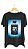 Camiseta MUDHONEY - 100% algodão corte a fio preta - Imagem 1