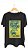 Camiseta YEAH YEAH YEAHS - 100% algodão corte a fio preta - Imagem 1