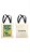 Ecobag com alça preta - 100% algodão - 30cmx40cm - YEAH YEAH YEAHS - Imagem 1