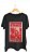 Camiseta THE KOOKS - 100% algodão corte a fio preta - Imagem 1