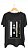Camiseta FITA - 100% algodão corte a fio preta - Imagem 1