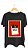 Camiseta CIGARETTES AFTER SEX - 100% algodão corte a fio preta - Imagem 1