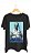 Camiseta SNOOP DOGG - 100% algodão corte a fio preta - Imagem 1