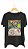 Camiseta TUPAC POPART - 100% algodão corte a fio preta - Imagem 1