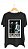 Camiseta FRANK SINATRA - 100% algodão corte a fio preta - Imagem 1