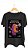 Camiseta DREAM NATION - 100% algodão corte a fio preta - Imagem 1