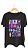Camiseta MIX - 100% algodão corte a fio preta - Imagem 1