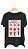 Camiseta ANDY WARHOL I - 100% algodão corte a fio preta - Imagem 1