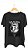 Camiseta DANCING QUEEN - 100% algodão corte a fio preta - Imagem 1