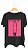 Camiseta LE PUNK - 100% algodão corte a fio preta - Imagem 1