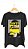 Camiseta TROUBLE MAKERS - 100% algodão corte a fio preta - Imagem 1