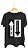 Camiseta ONE WAY OR ANOTHER - 100% algodão corte a fio preta - Imagem 1