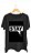 Camiseta STAY HUMBLE - 100% algodão corte a fio preta - Imagem 1
