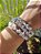 Pulseira Cascalho Howlita - Calmante, relaxante - Imagem 1