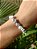 Pulseira Cascalho Howlita - Calmante, relaxante - Imagem 2