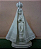 Nossa Senhora Aparecida 22cm (Lisa) Gesso Cru - Imagem 1