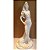 Cigana do Ouro 36cm Gesso Cru - Imagem 1