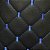 Courvin Automotivo Diamante Preto/Azul 1.00 x 1.40 - Imagem 3