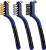 Jogo de Escova Aço, Latão e Nylon Dupla Face Vonixx - Imagem 1