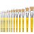 PINCEL ESCOLAR AMARELO LONG ACRILEX N18 - Imagem 2